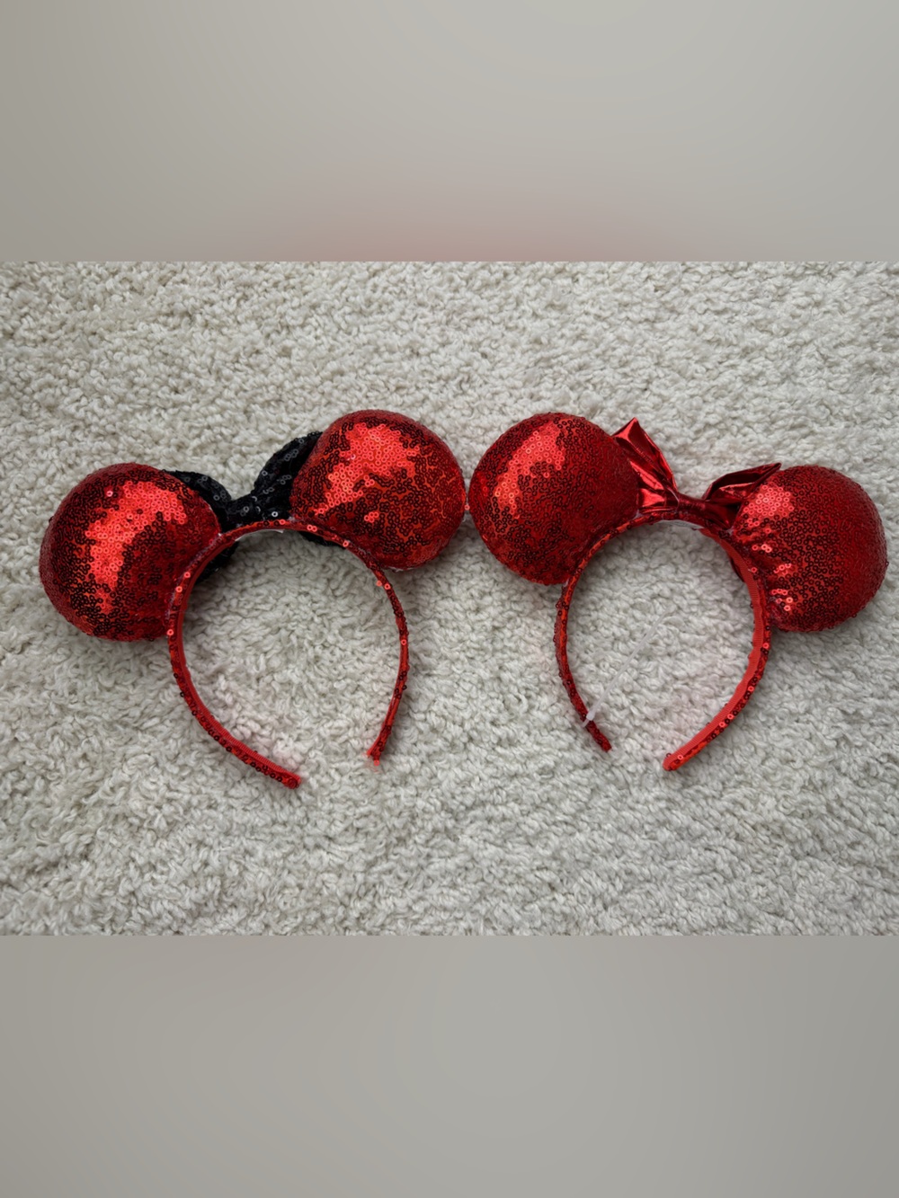 Bundle of 2 Sequin Minnie Ear Headbands - Picture 2 of 5